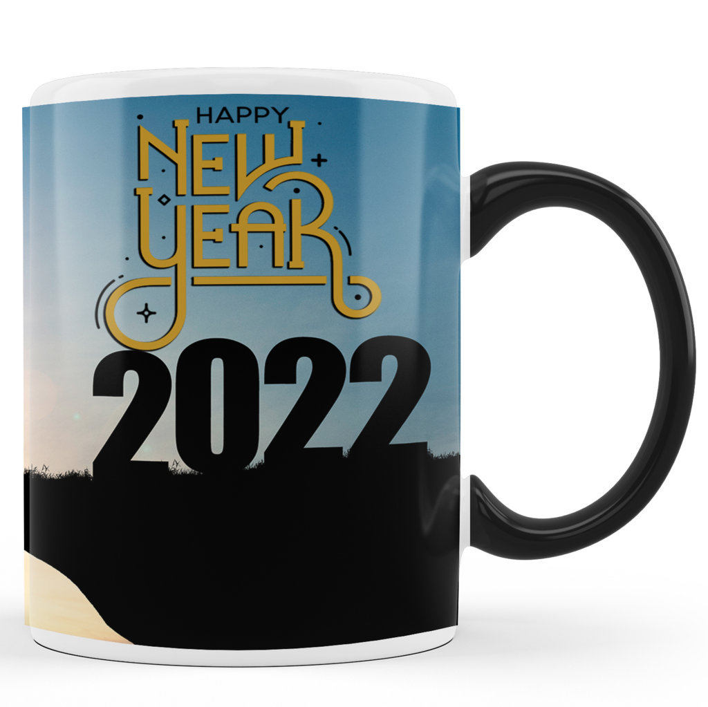 New Year Motivation | Happy New Year 2022 Mug | 325 Ml | Printed Ceramic Coffee Mug